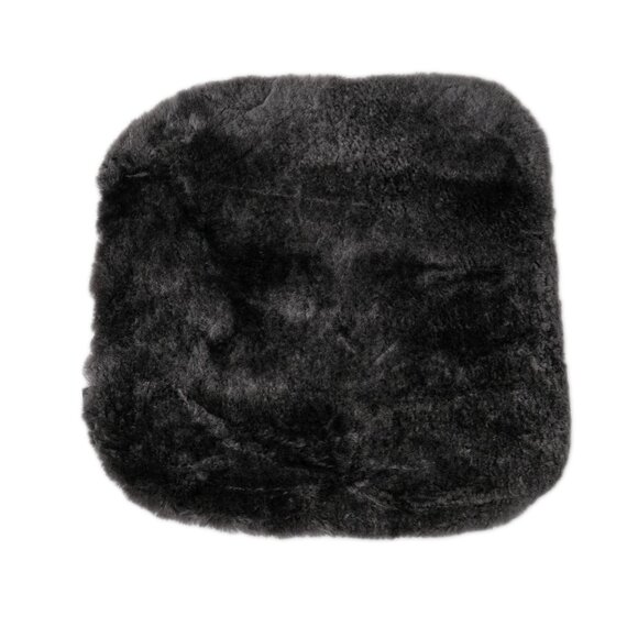 Natural Automotive Classic Sheepskin Chair Pad | 1-Piece | Carbon grey - Picture 3 of 5